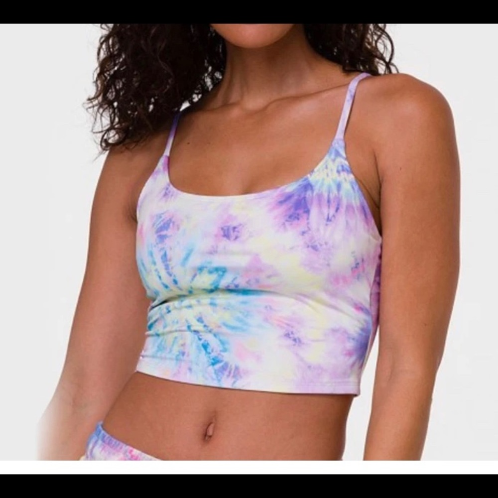 Onzie Belle Cami Crop Top in Tye Dye !